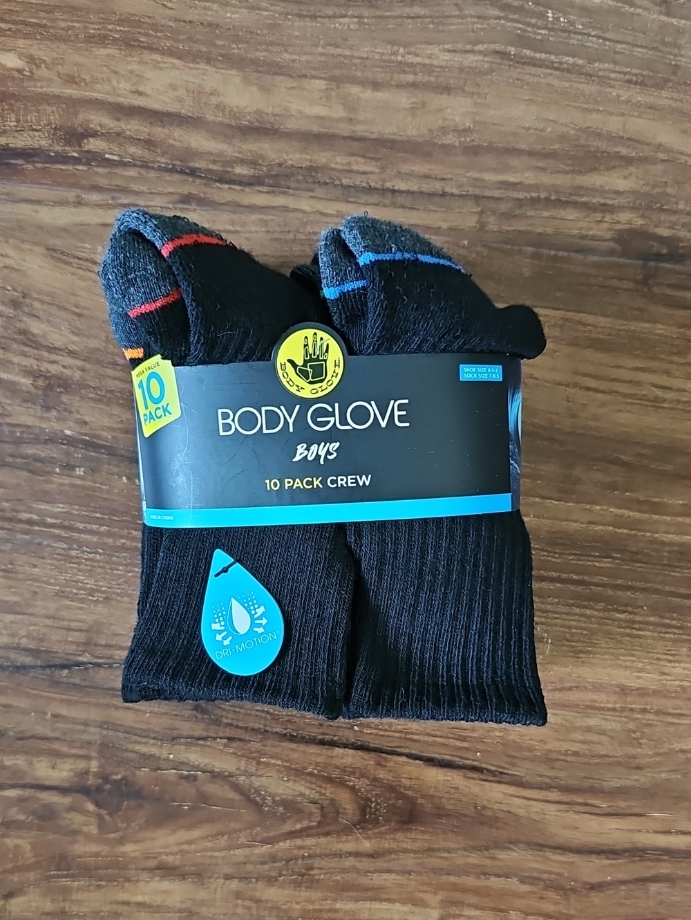 Body Glove Boys 10 Pack Crew Socks